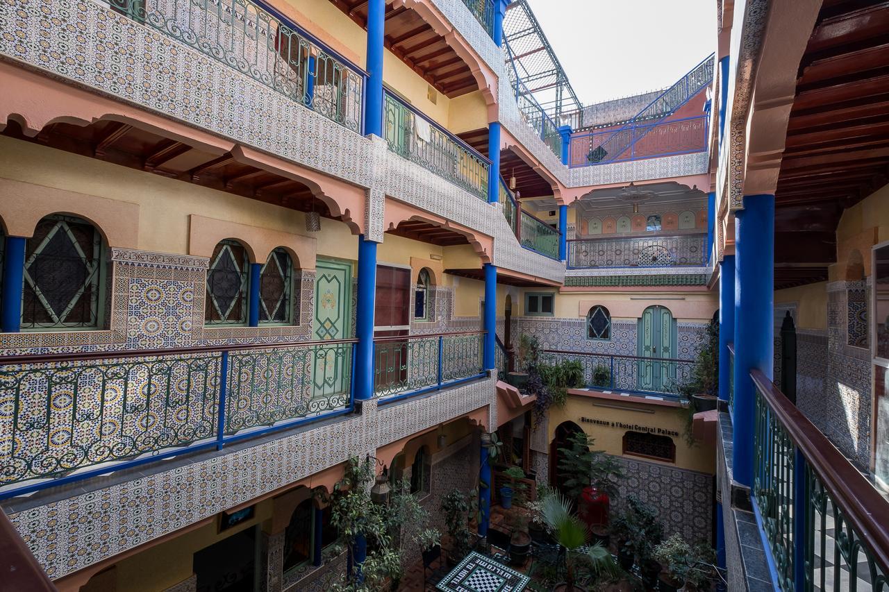 Hotel Central Palace Marrakesch Exterior foto