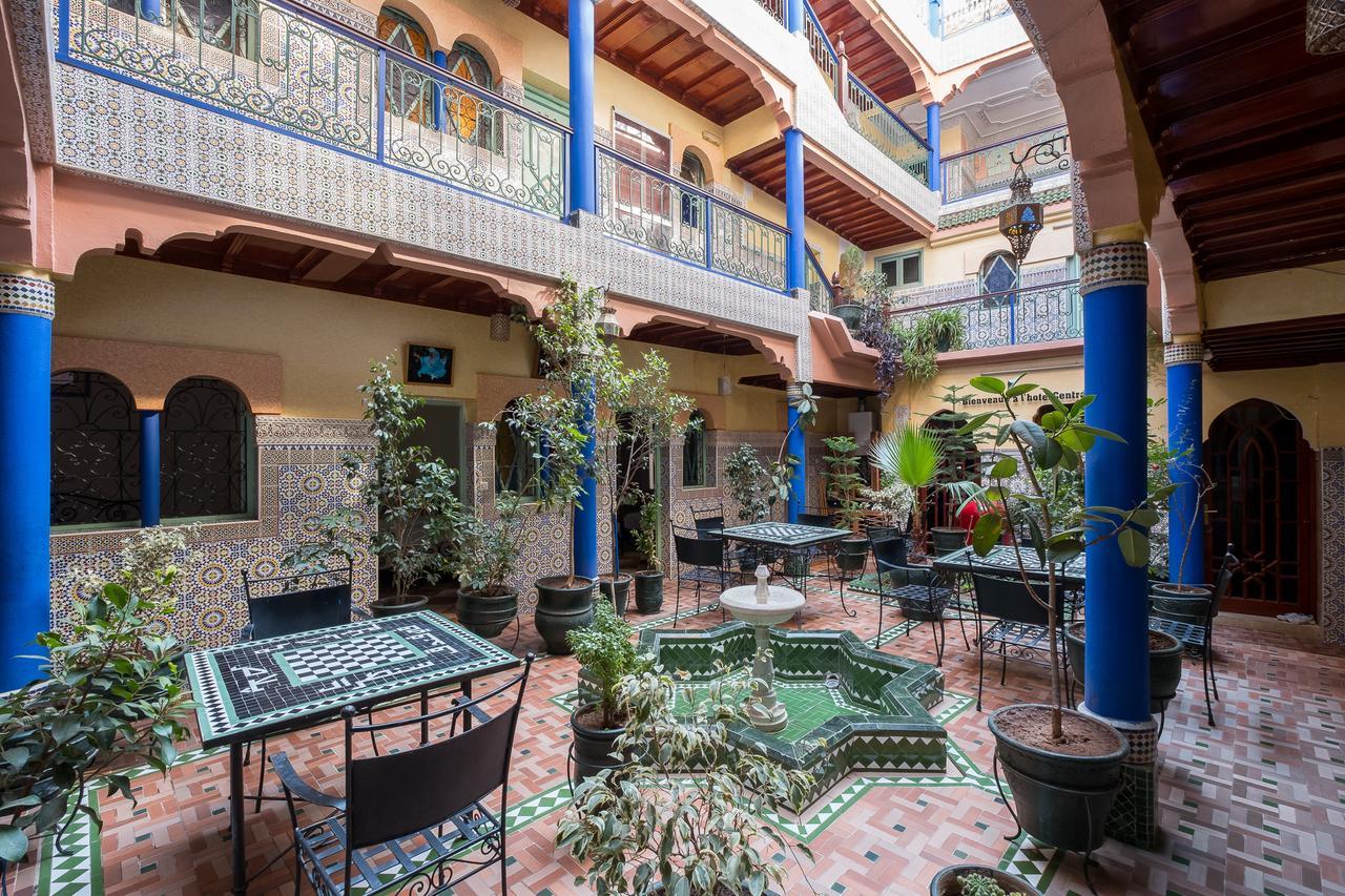 Hotel Central Palace Marrakesch Exterior foto